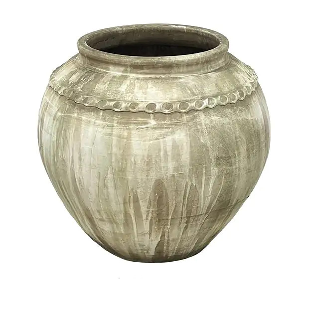 Grand Planter Pot 21 Inch | Antique Farm House