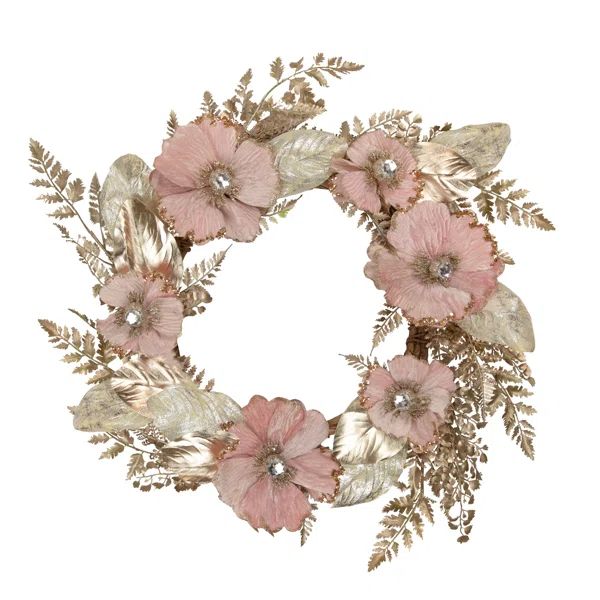 Faux Grapevine Polyester 24'' Wreath | Wayfair North America