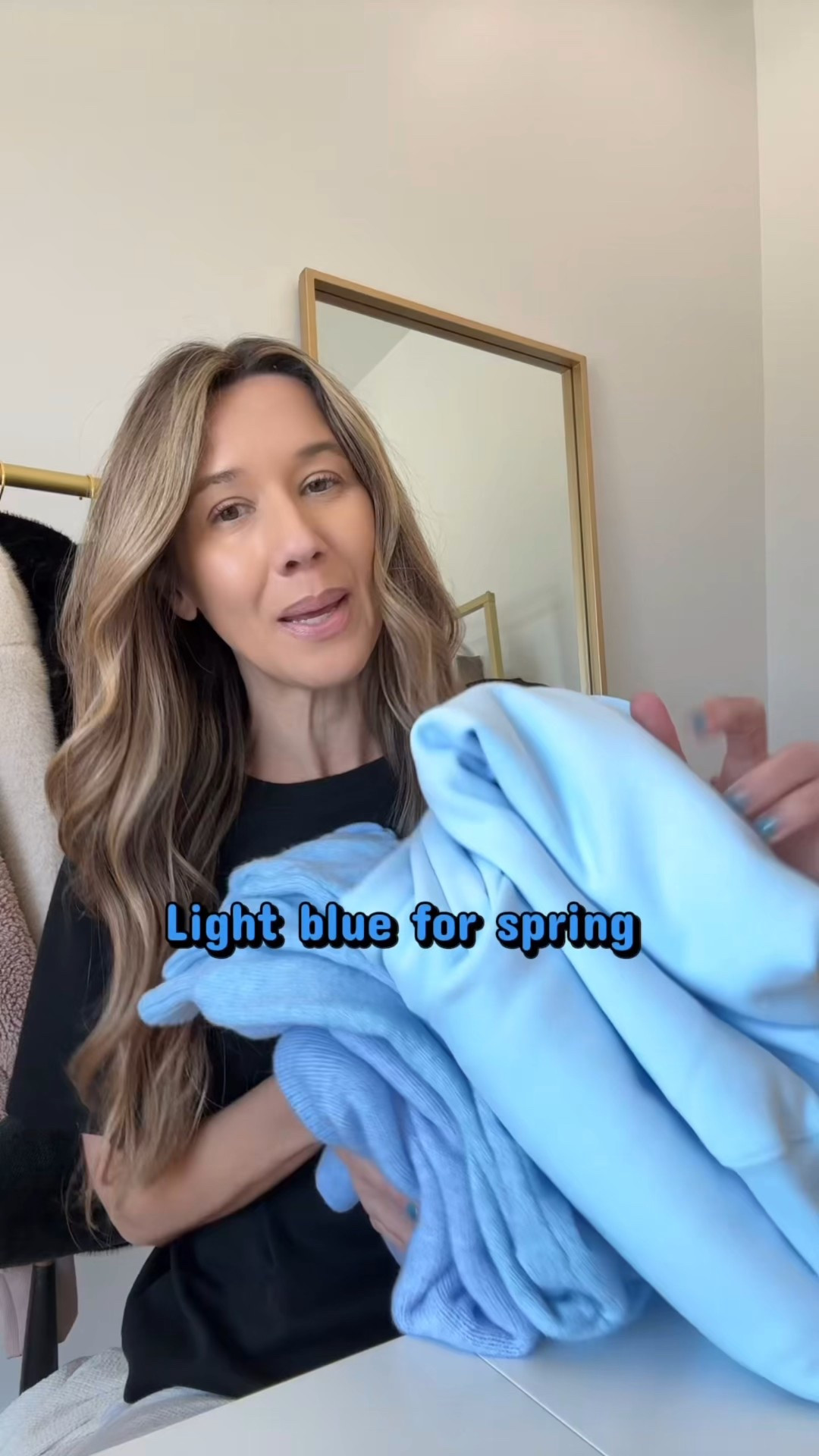 Styling my new light blue pieces for spring 💙🌸 sweaters @abercrombie XS and @zsupplyclothing small - sweat sets @Aritzia and @abercrombie all small

#LTKSeasonal #LTKActive #LTKOver40