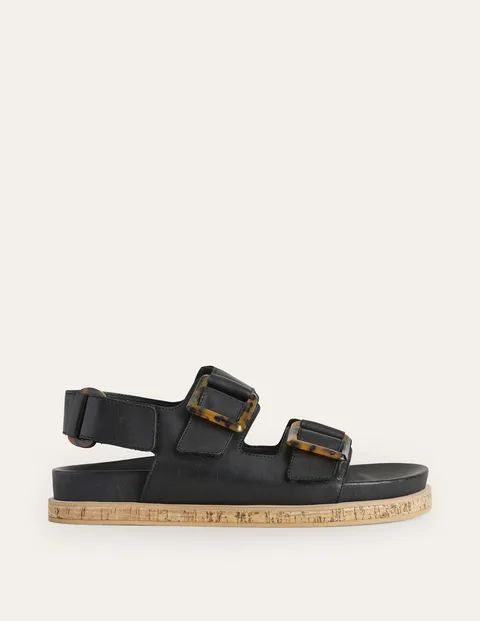 Chunky Flat Buckled Sandals | Boden (UK & IE)
