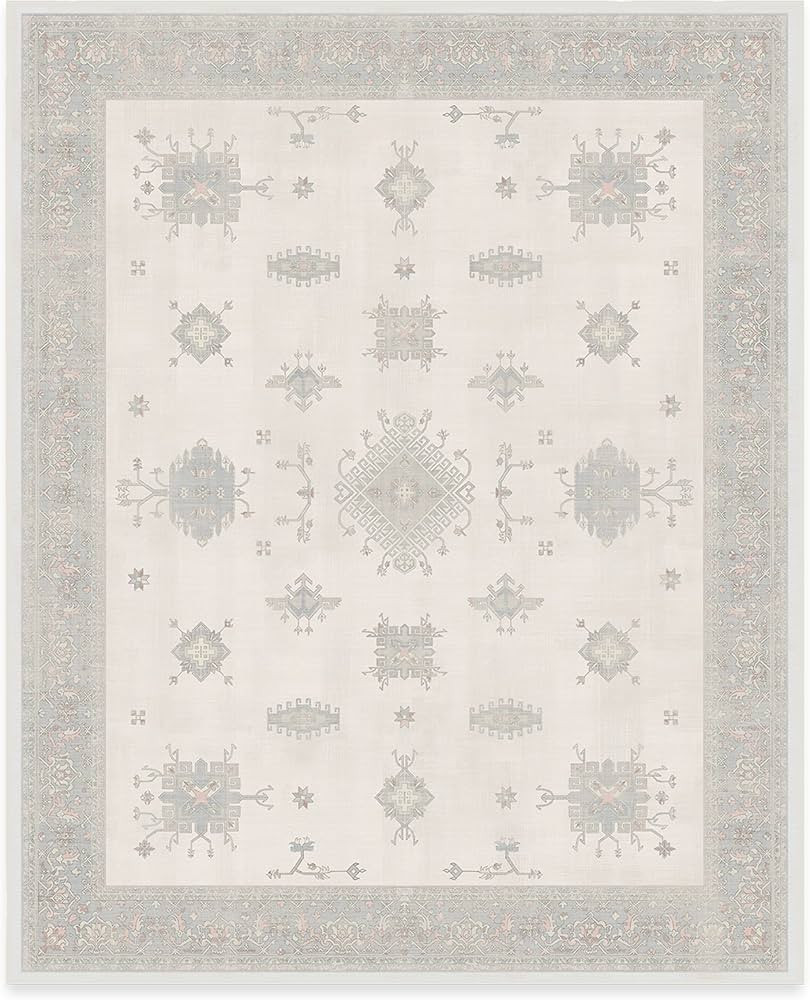 RUGGABLE Verena Washable Rug - Perfect Washable Area Rug for Kids Room, Nursery - Stain & Water R... | Amazon (US)