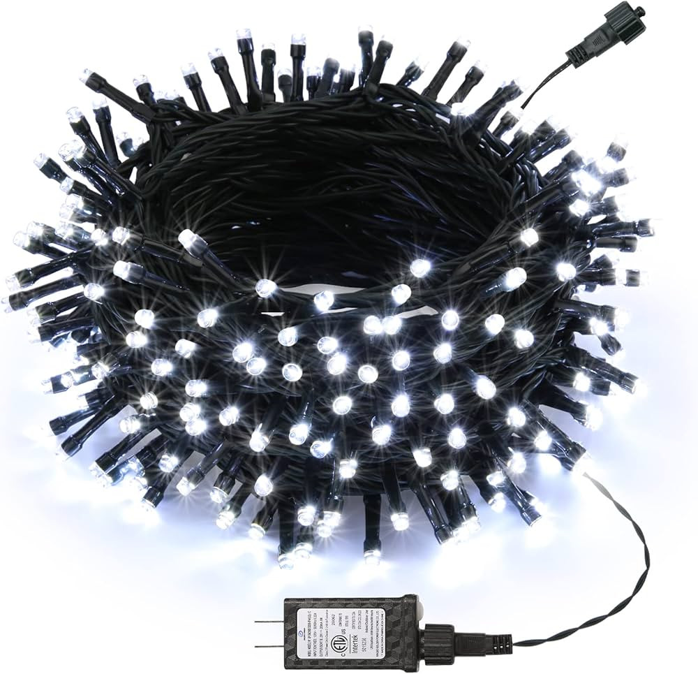 Joomer Christmas Lights 100FT 300 LED String Lights with 8 Modes Timer Connectable Waterproof Plu... | Amazon (CA)