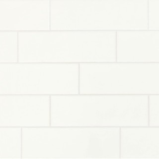 Restore Bright White 4 in. x 12 in. Glazed Ceramic Subway Wall Tile (10.64 sq. ft. /case) | The Home Depot