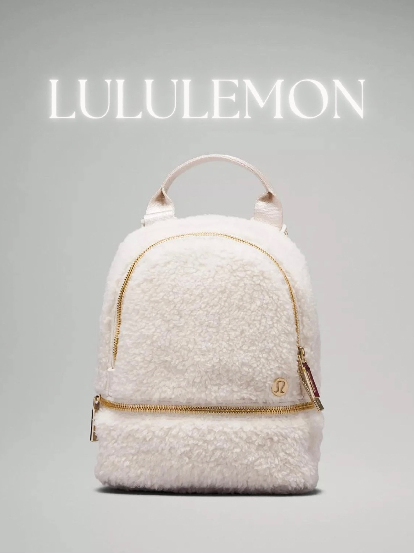 Lululemon Fleece Backpack is perfect for fall sporting events, concerts and even pumpkin patches. Obsessed with the soft fleece and contrasting gold detail. This bag will sell out fast!

#LTKbeauty #LTKstyletip #LTKSeasonal
