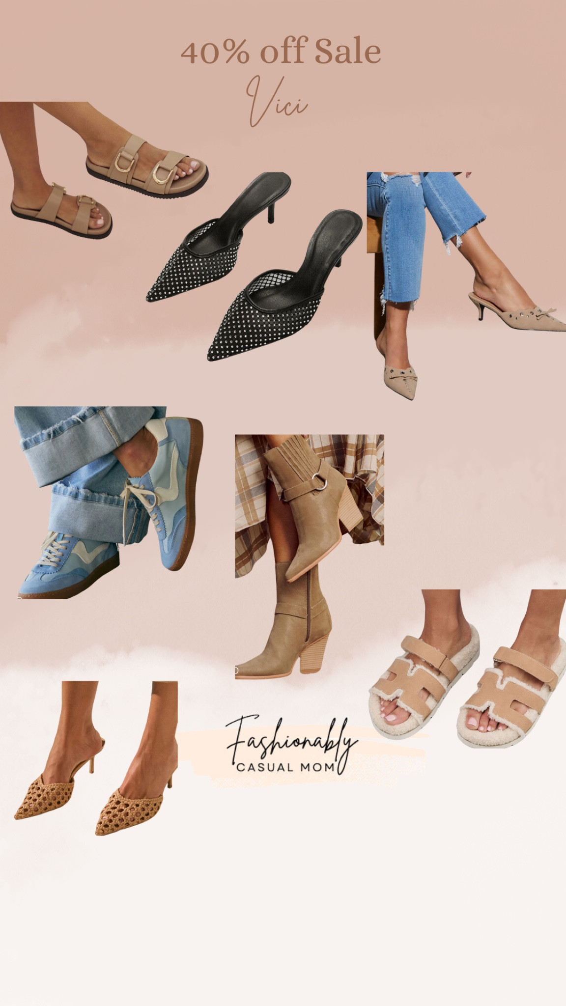 Vici sale
Code VIP40 for 40% off
Shoes


#LTKFindsUnder100 #LTKShoeCrush #LTKSaleAlert