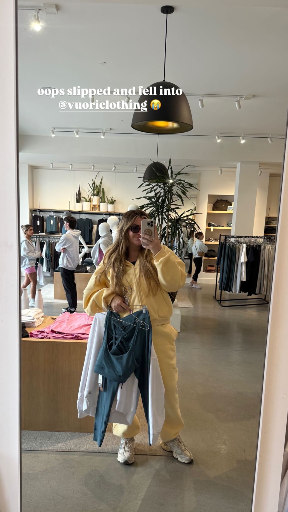 oops slipped and fell into @vuoriclothing 😭

#LTKActive