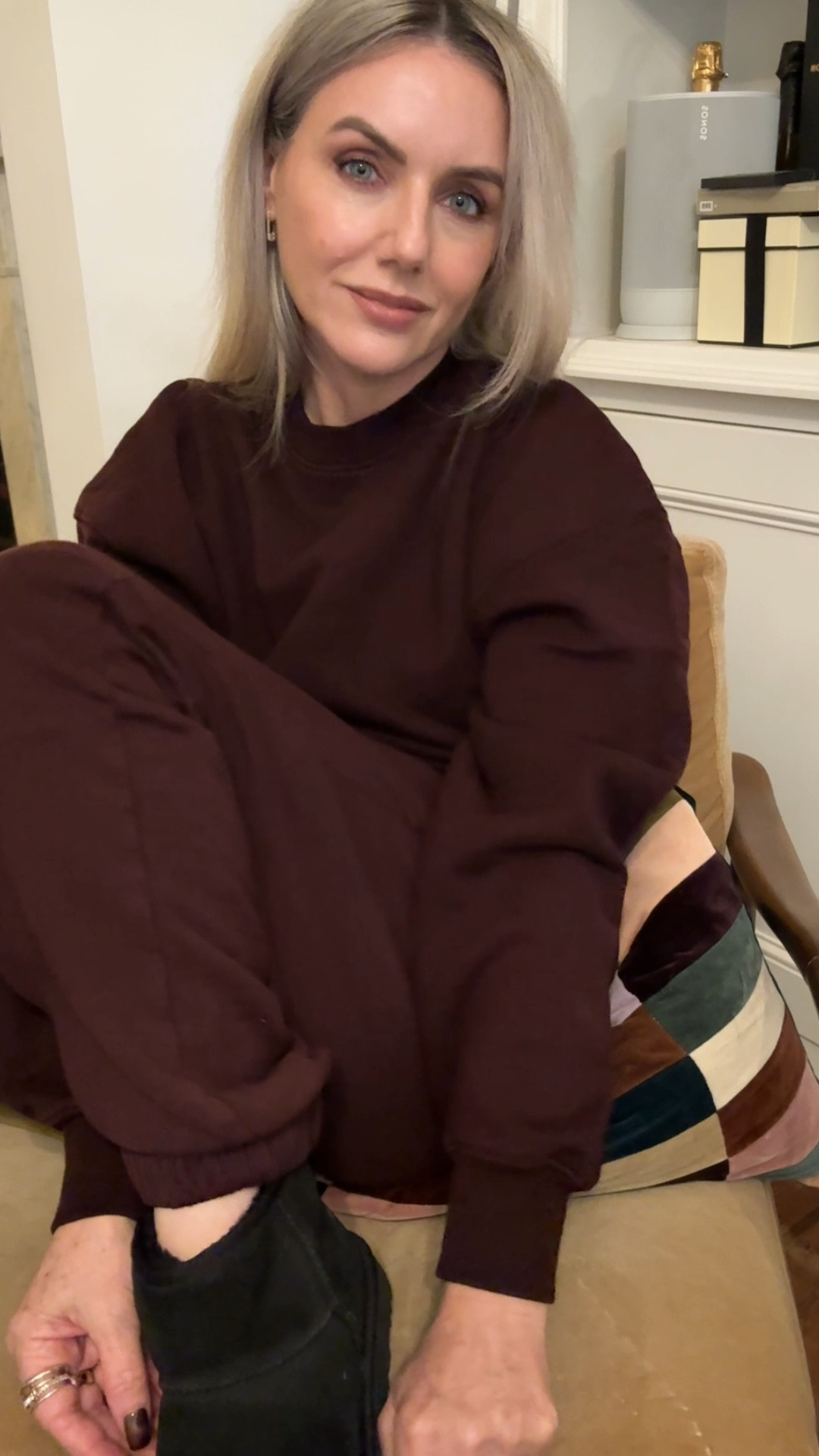 Burgundy, tracksuit, sweatpants, joggers, autumnal, cosy, loungewear, Uggs, oxblood, Merlot, sweatshirt, petite, oversized, Christine Lundsteen, Colorful Standard  

#LTKautumn #LTKuk #LTKeurope