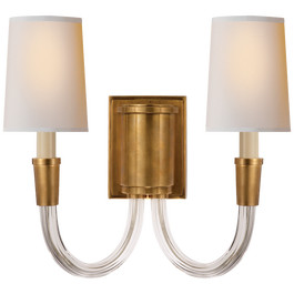 Vivian Double Sconce | Visual Comfort