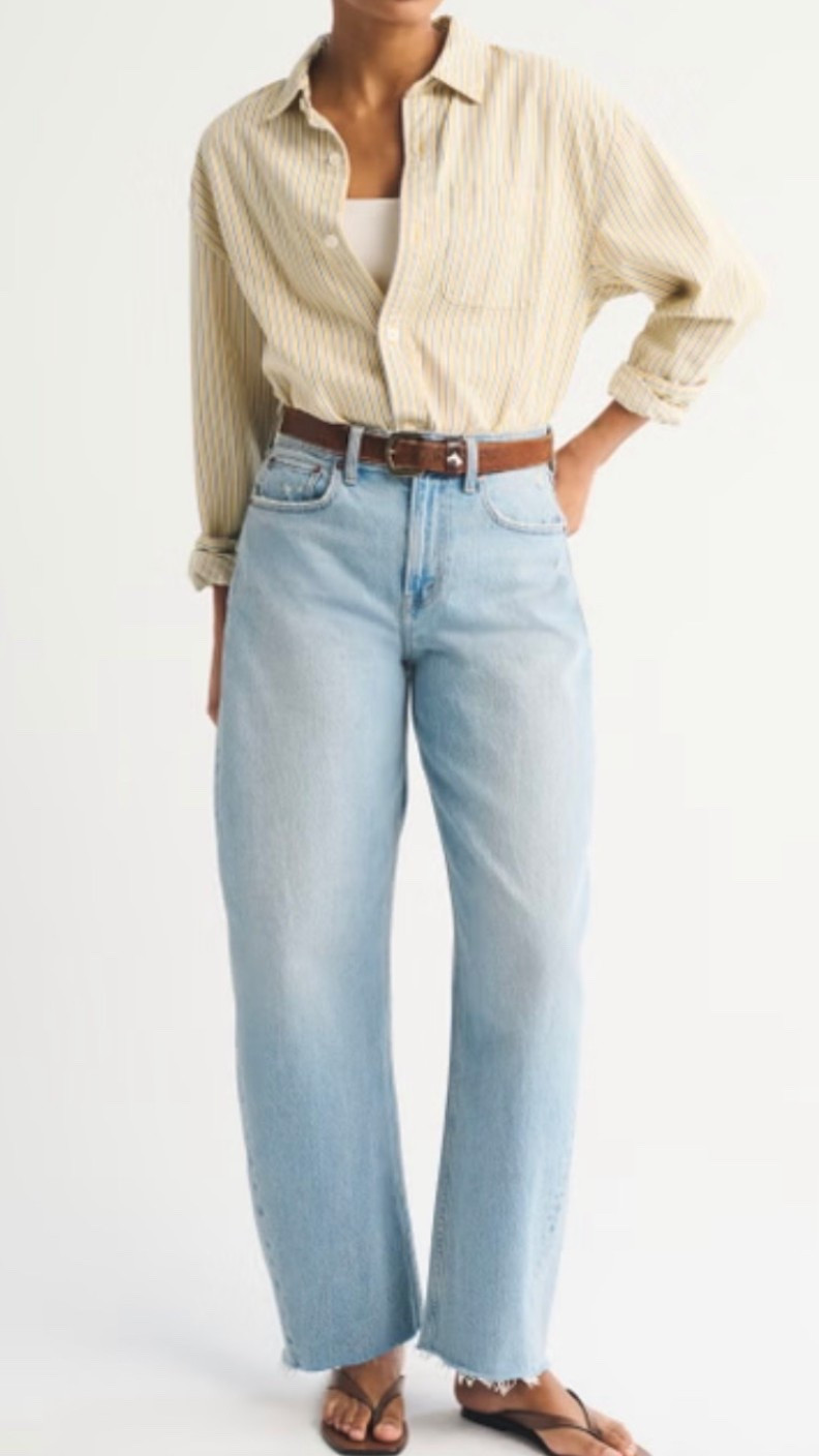 Just bought another pair of my fav barrel jeans while they’re on sale! 

Extra 15% off with code 
DENIMAF

#LTKSaleAlert #LTKootd #LTKSeasonal