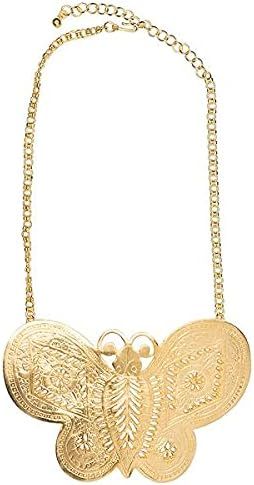 Kenneth Jay Lane Gold Butterfly Necklace | Amazon (US)