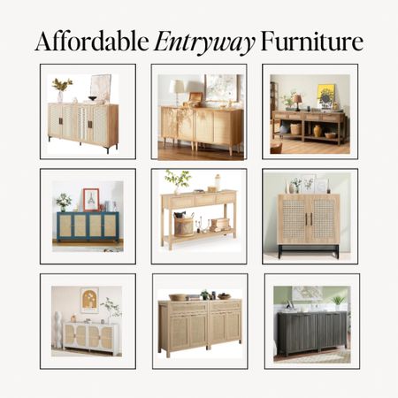 Affordable entryway furniture 