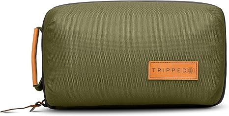 Tech Bag Organizer - Small Electronics Organizer Pouch for Travel - Premium Travel Case with Leat... | Amazon (US)
