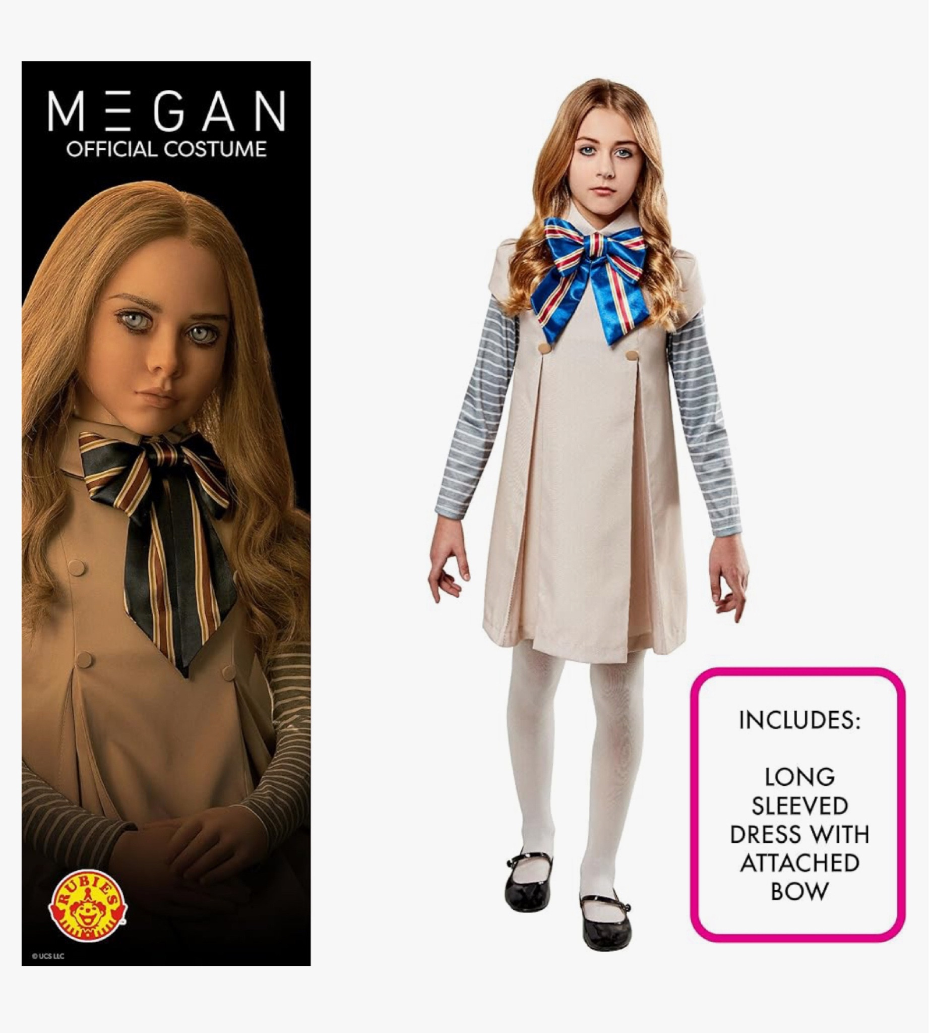 Riley’s Halloween costume (MEGAN) 😱

#LTKSeasonal #LTKsalealert #LTKkids