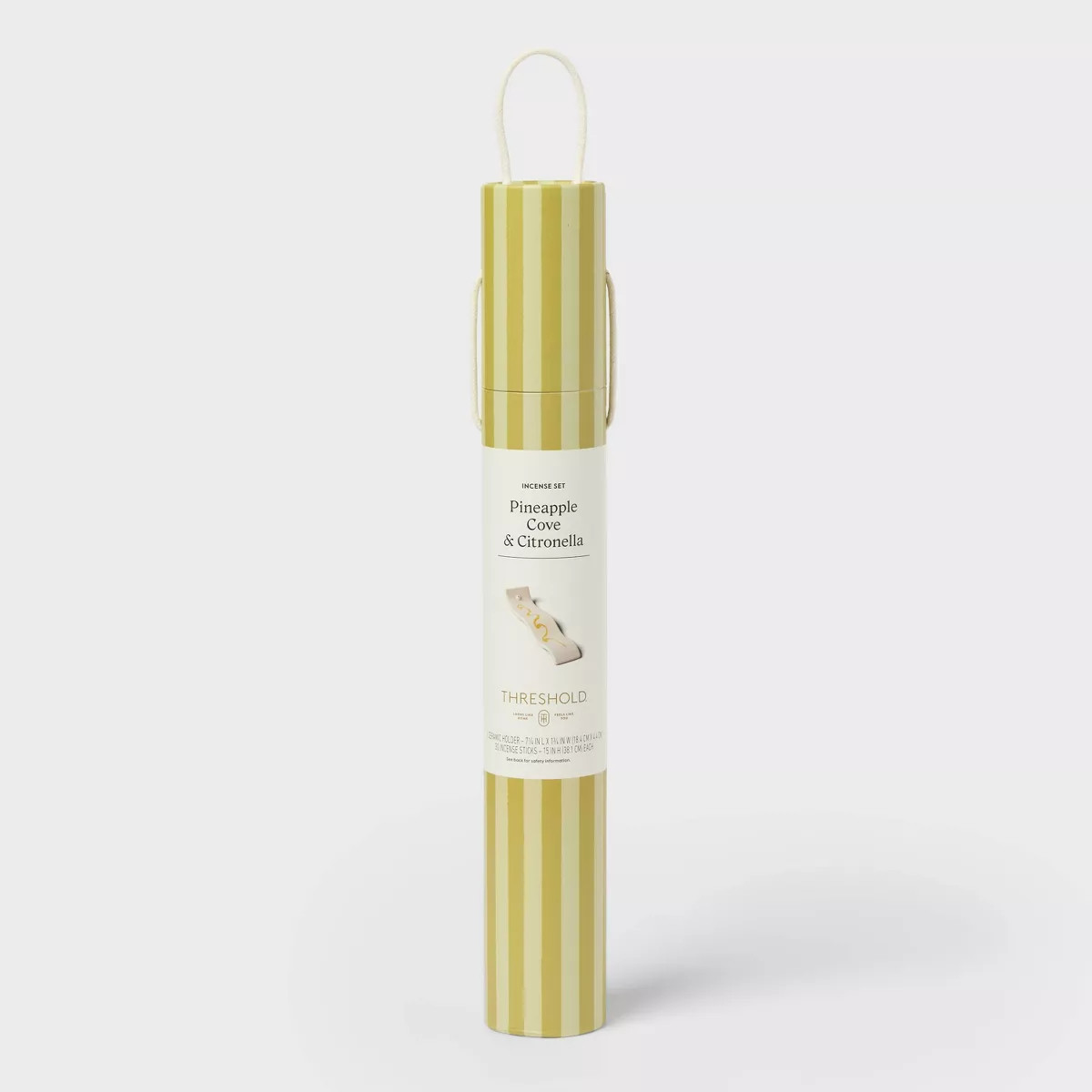 Oversized Citronella Scented Incense and Holder Pineapple Cove - Threshold™ | Target