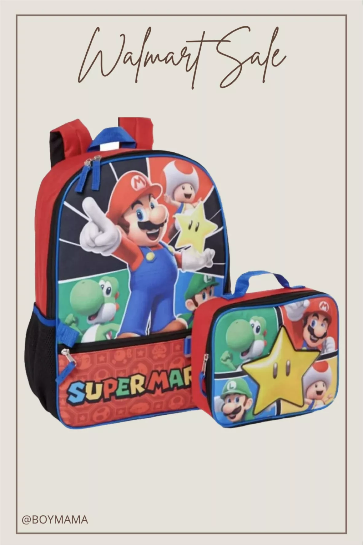 Mario Kids' Lunch Bag curated on LTK