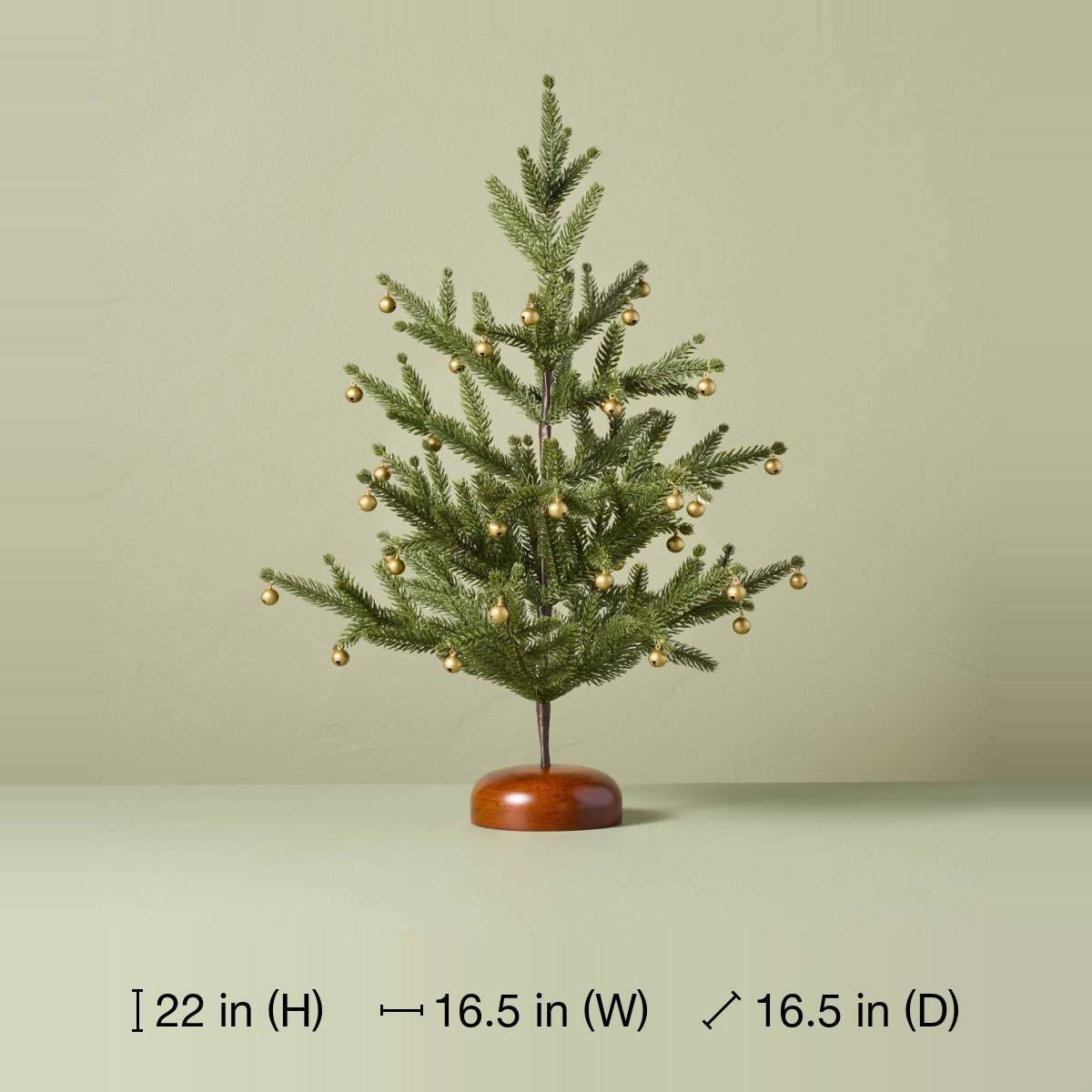 22" Decorated Tree with Bells - Hearth & Hand\u2122 with Magnolia : Target | Target