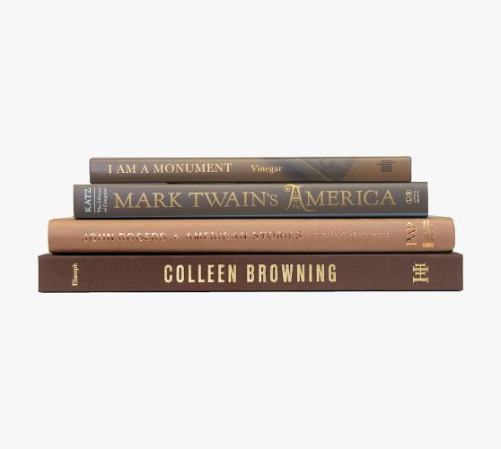 Coffee Table Book Stack, Set of 4 | Pottery Barn (US)