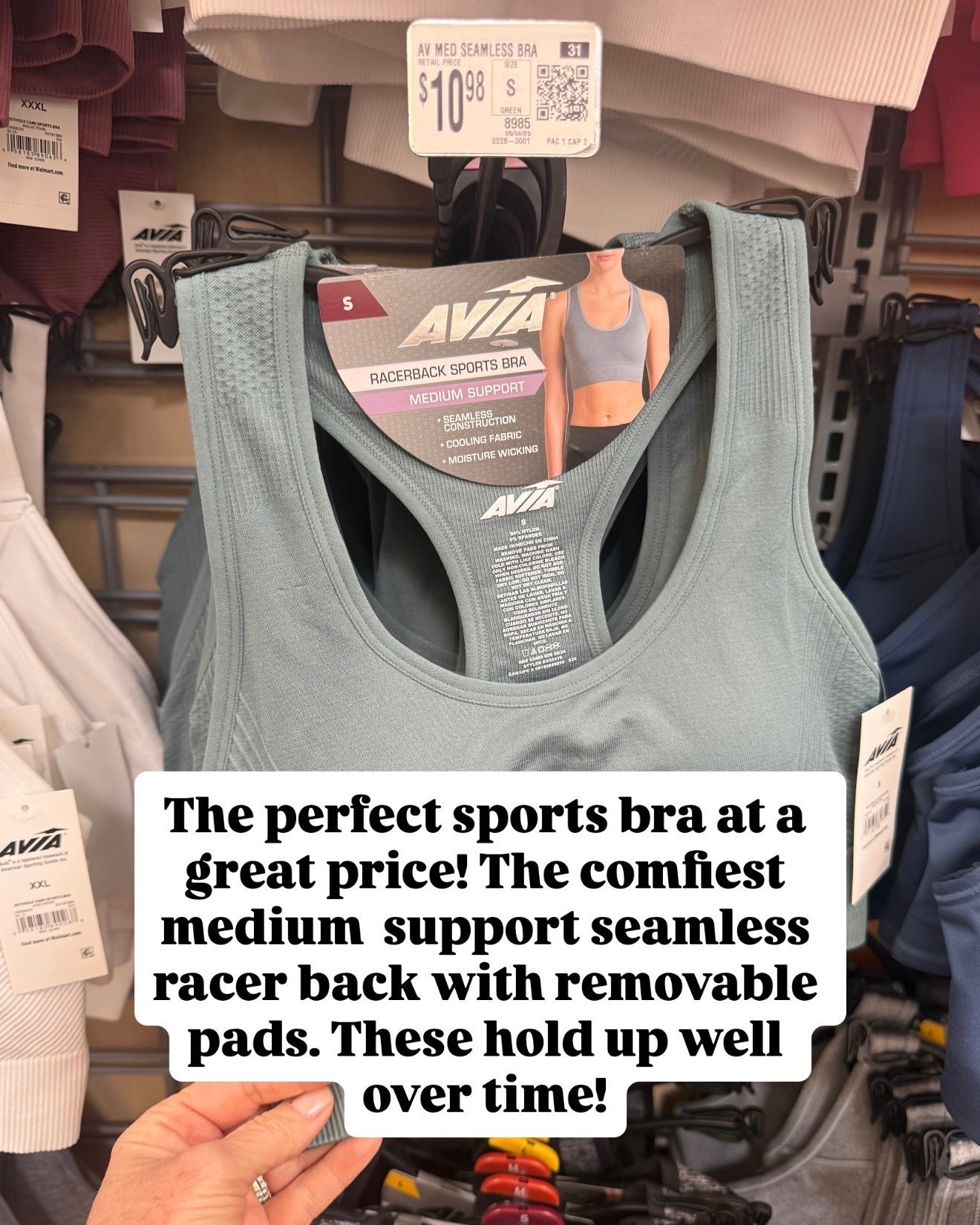Favorite sports bra yet! #walmartstyle

#LTKOver40 #LTKActive
