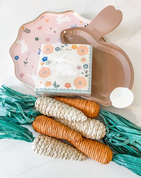 Easter decor. Easter tablescape. Spring refresh. 

#LTKfindsunder50 #LTKhome #LTKSeasonal