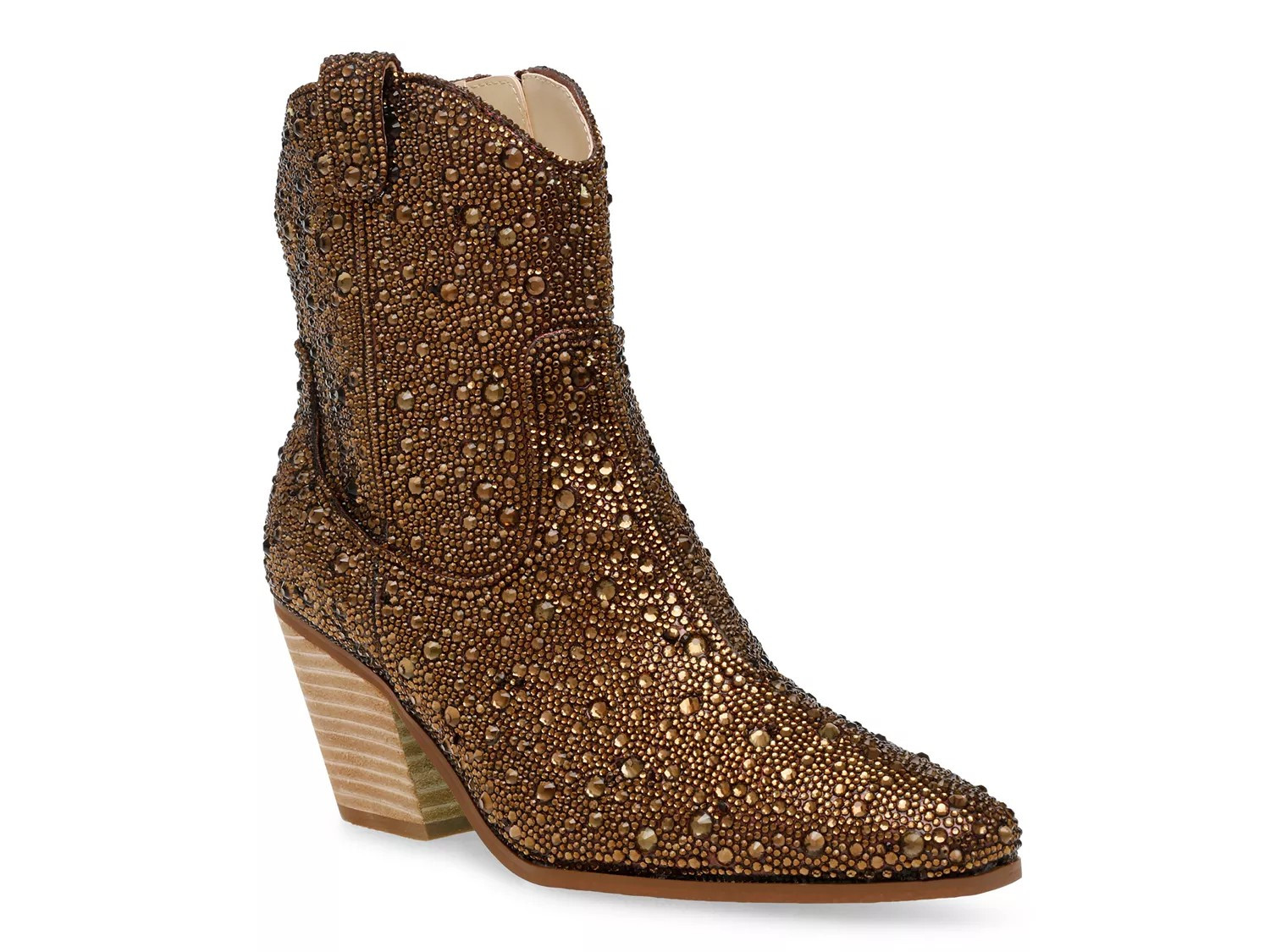 Betsey Johnson Emory Rhinestone Western Boot | DSW