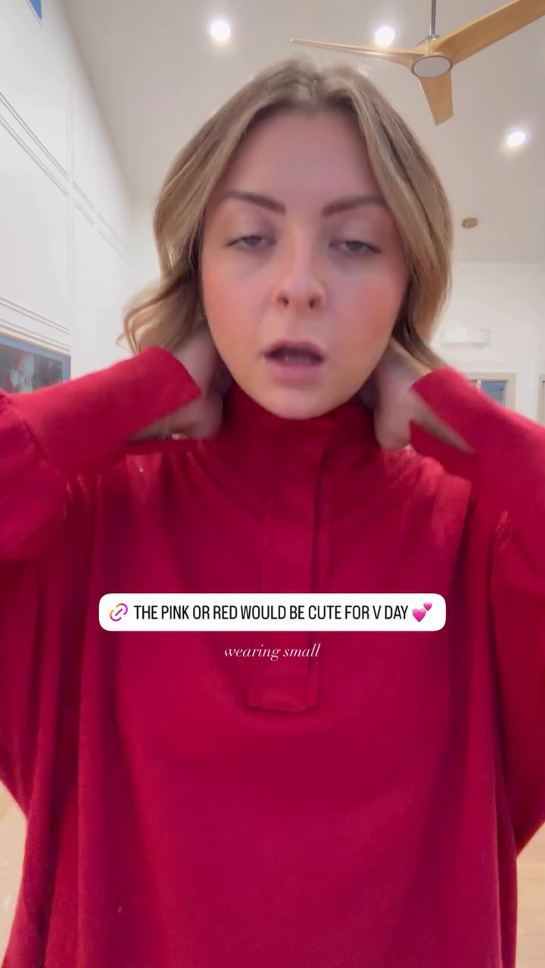 wearing small - this would be perfect for Valentine’s Day! 

#LTKmomlife #LTKValentine #LTKootd