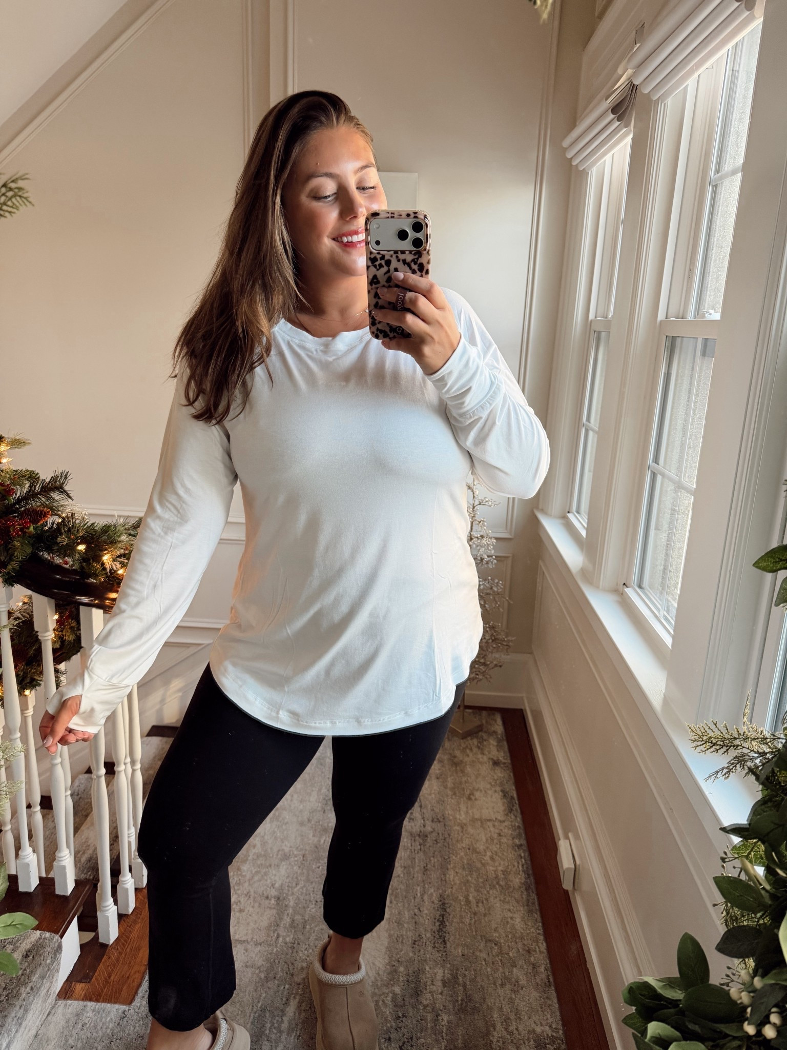 Wearing size XXL in top & XL in pants. 

#LTKMidsize #LTKootd #LTKActive