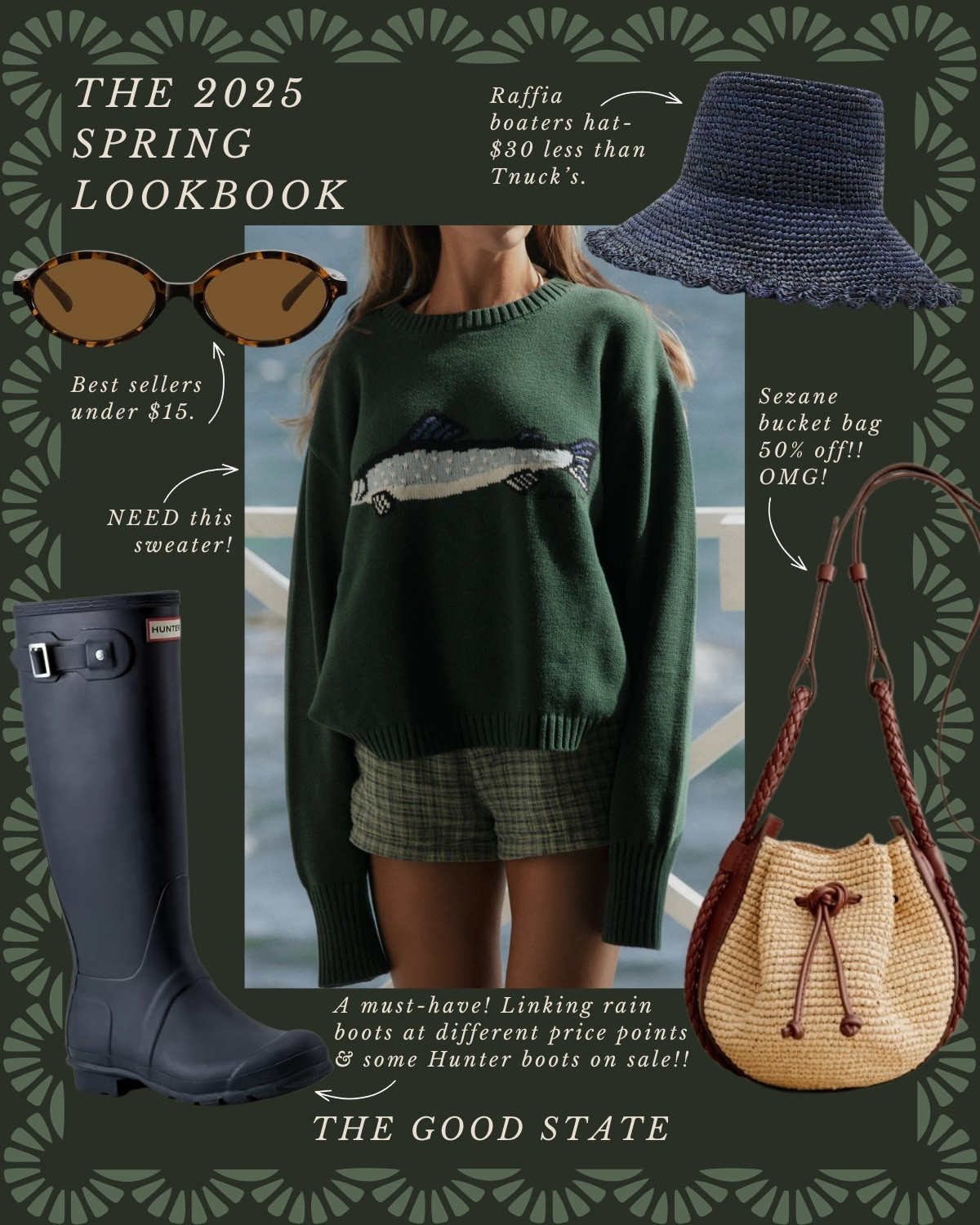 The Saturday Farmers Market Collection with an East Coast twist🍓🐟 Save up to 77%.
For all the Farmers Market girlies living their best life in the sunshine with a pastry and coffee in hand while carrying a tote of fresh produce on their shoulder. For the ones who love a pop of color, all things gingham and a scarf in their hair or around their neck.

Anthropologie , Anthro, Amazon, Quince, mini dress, maxi dress denim jacket, chore coat, earring, socks, beauty, sunglasses, spring outfit, spring fashion, tote bag, purse, woven purse, spring break, bandanna, scarf, quilted jacket, the good state, Lauren England, gola sneakers, clutch vacation outfit, hoop, earrings, American Eagle, target target fashion, target style sneakers, veja, mini dress, floral dress, wedding guest, dress, tuckernuck, vacation, outfit, ootd, summer outfit, summer fashion, outfit ideas, New England, nordstrom, summer sweater

#LTKFindsUnder100 #LTKSaleAlert #LTKStyleTip