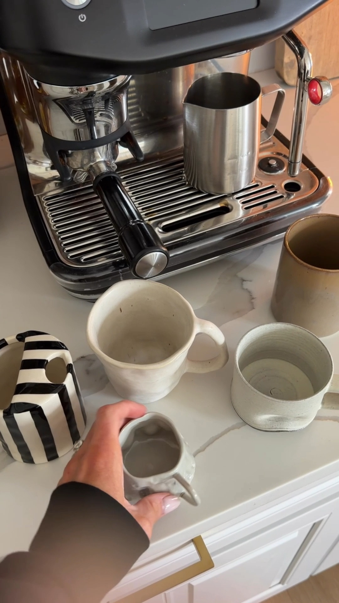 I’m refreshing our coffee area and glass cabinets for spring with custom handmade mugs from @Etsy 🤩 each shop tells a story which passes down with each mug! #ad #Etsy #EtsyCreatorCo 

#LTKfoodie #LTKSeasonal #LTKHome