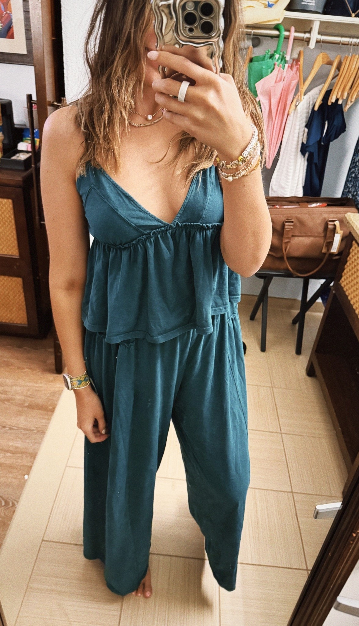 the amount of compliments I’ve gotten on this set by random strangers! It’s so lightweight + comfy! Perfect for summer! 

Wearing a size M in the top and bottoms

#LTKmomlife #LTKootd