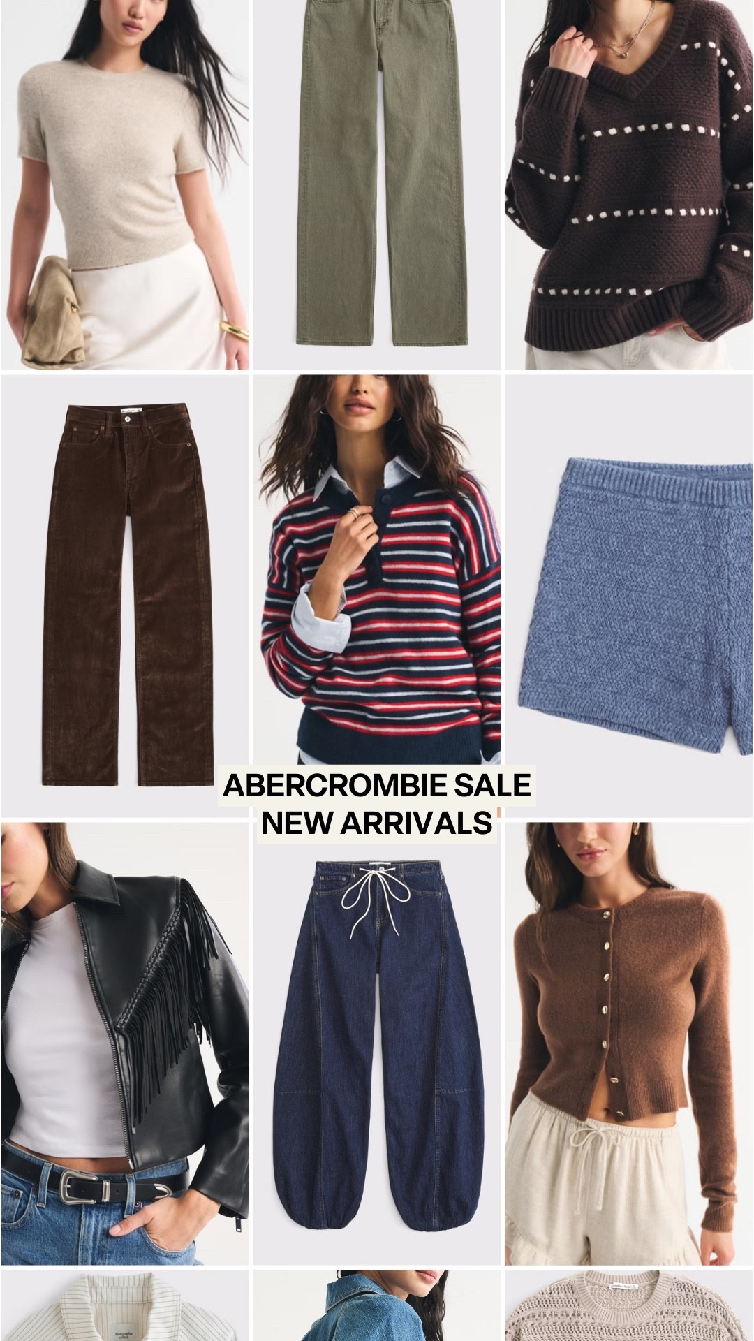 Abercrombie Sale - New Arrivals I’m Loving! #kathleenpost

Winter outfit, school drop off, school pick up, casual winter looks

#LTKFindsUnder100 #LTKSaleAlert #LTKootd