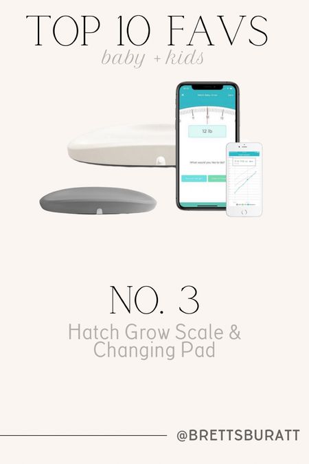 Hatch grow scale and changing pad // baby items 

#LTKkids #LTKbump #LTKbaby