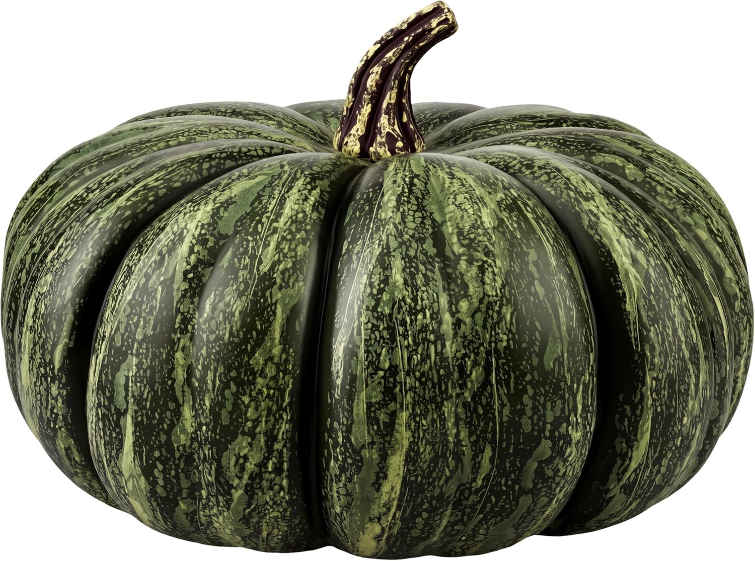 Woration Artificial Pumpkin Oversized Green Squash Halloween Decoration | Amazon (US)