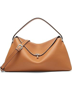 Leather Crossbody Bag for Women, Multiple Compartments for Everyday & Travel | Amazon (US)