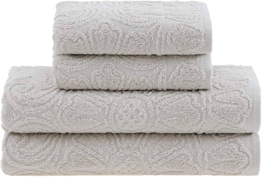 Jogo de Toalhas Buddemeyer Florentina Banho Bege 4 peças | Amazon (BR)