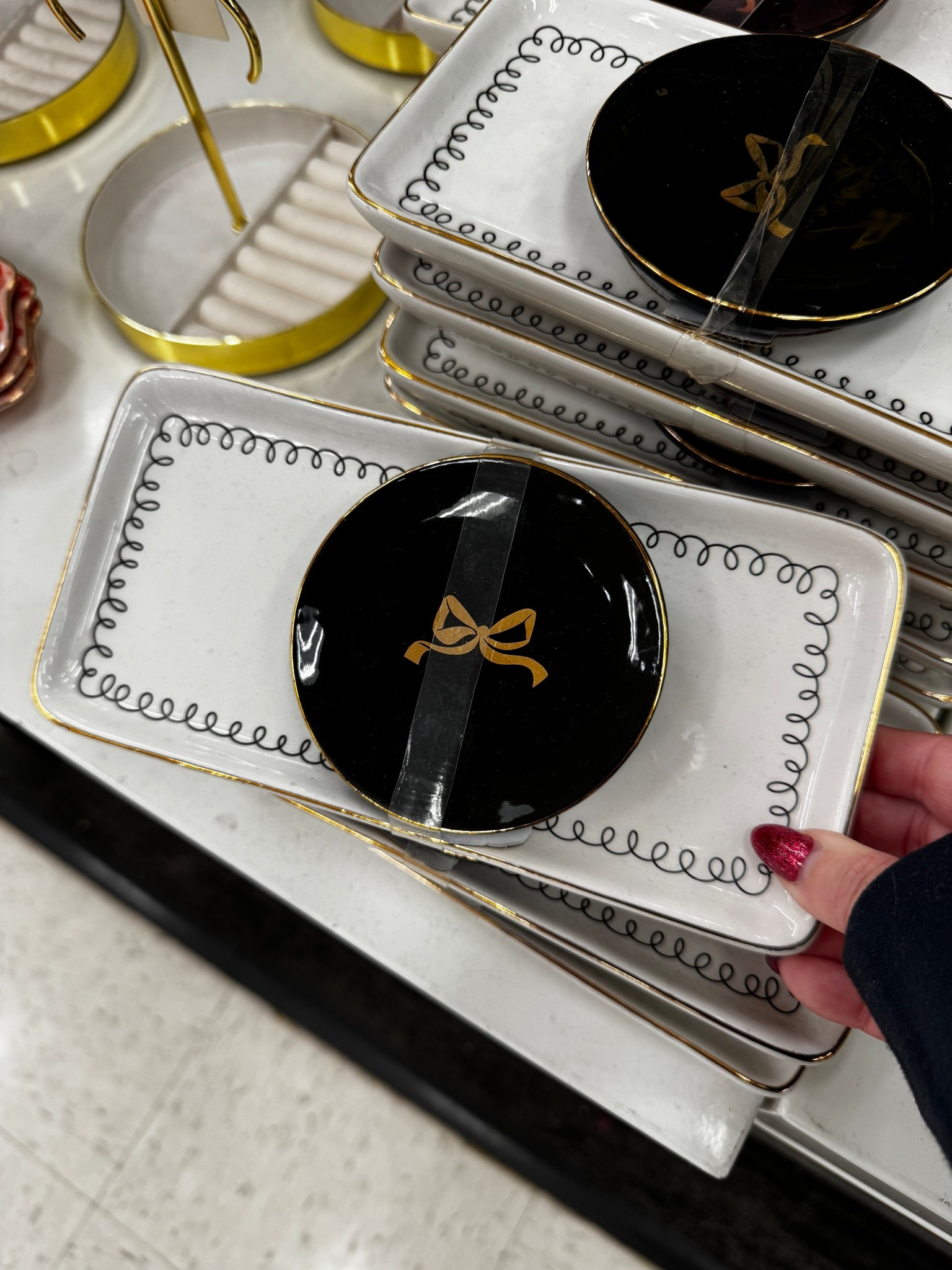 Hostess gift idea 
The cutest little trinket tray/jewelry tray set! 

Target finds, target style, holiday gifts, gifts for her, gift ideas 

#LTKGiftGuide #LTKFindsUnder50 #LTKHoliday