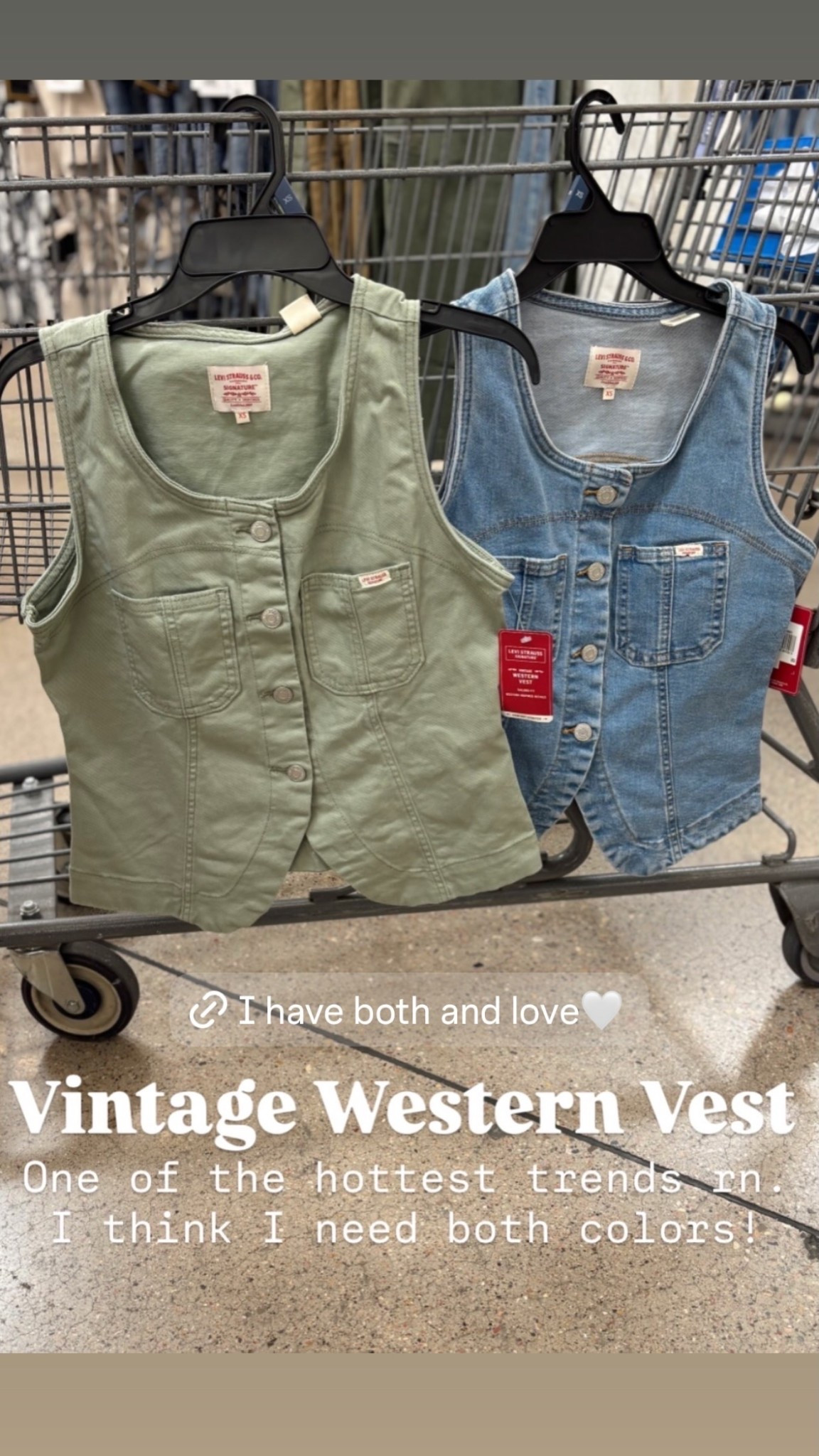 Walmart, you did it again! These denim vests are so good. Wear as an every day look or would be so cute for a concert 🙌🏼

#LTKootd #LTKdayinmylife #LTKMothersDay