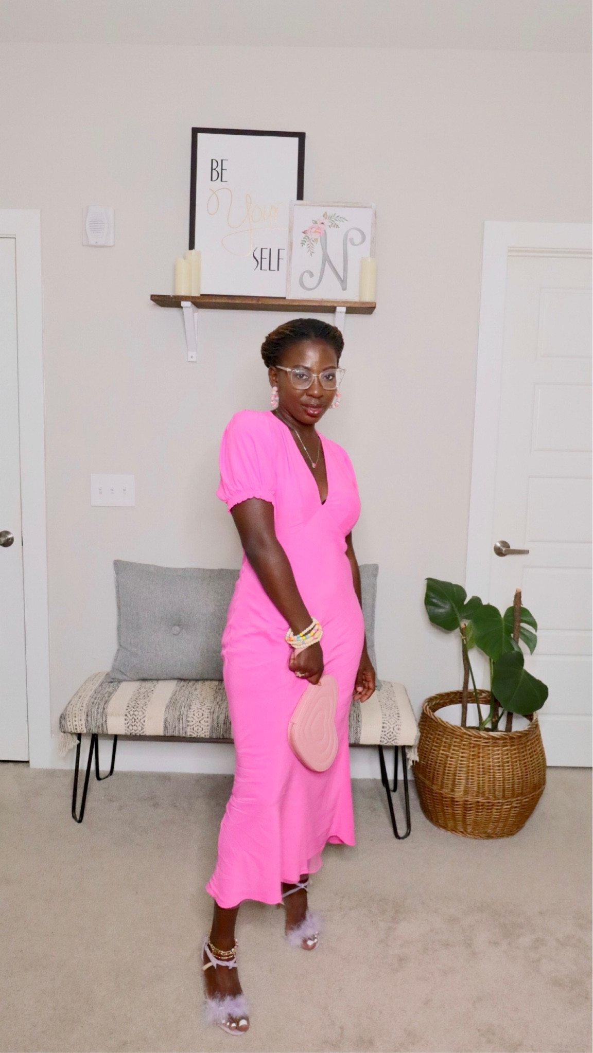 Loving this pink dress for spring 

#LTKunder100 #LTKshoecrush #LTKFind