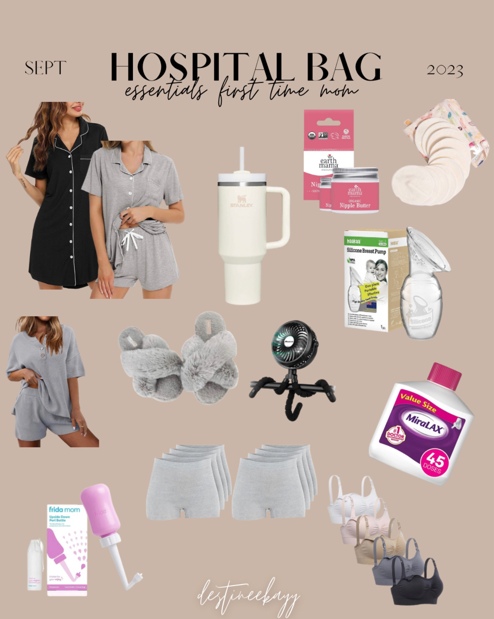 What’s in my hospital bag | pack with me first time mom | what I’m bringing to the hospital | hospital bag essentials 