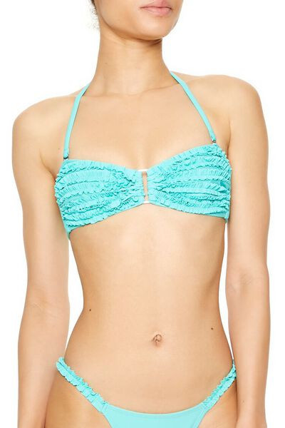 Ruffle Halter Bikini Top | Forever 21