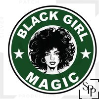 Uv Dtf Decal Black Girl Magic Coffee Circle Print Ready To Apply Permanent Adhesive Cups Phone Cases Glasses Cars | Etsy (US)