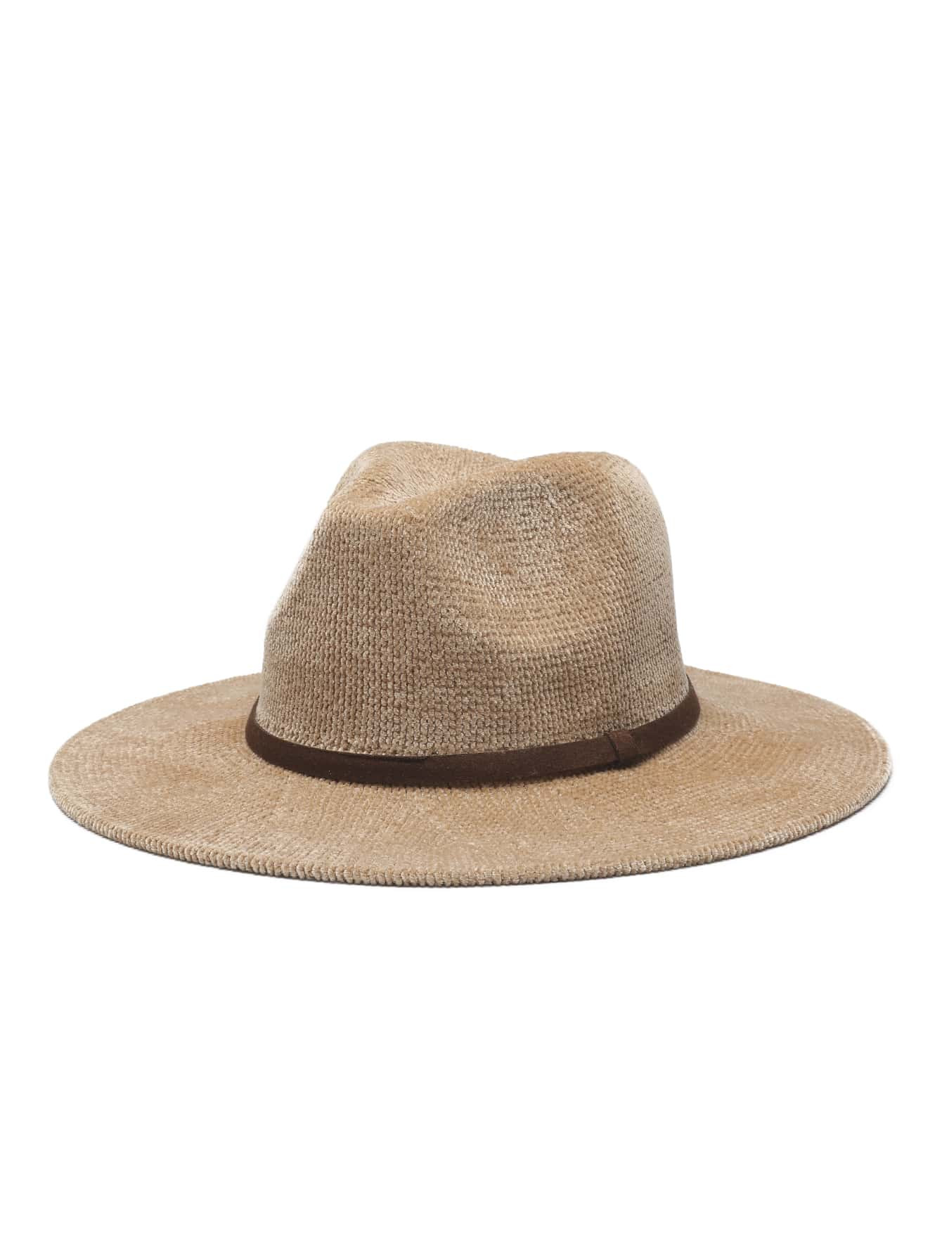 Tape Decor Fedora Hat | SHEIN