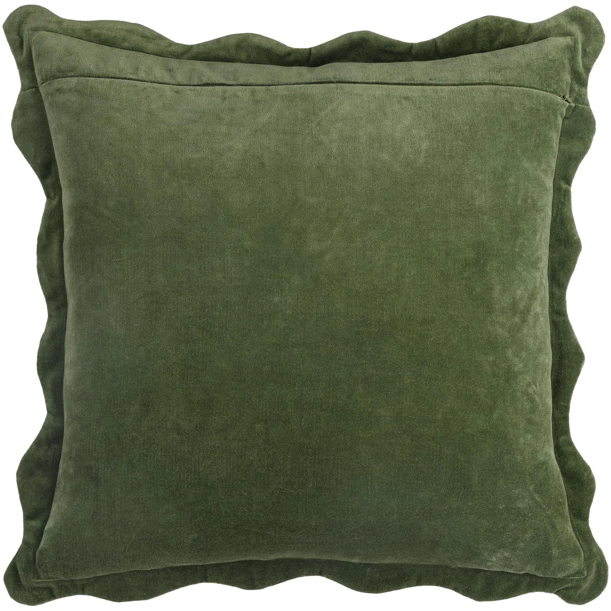 Collier Scalloped Edges Cotton Throw Pillow | Wayfair North America