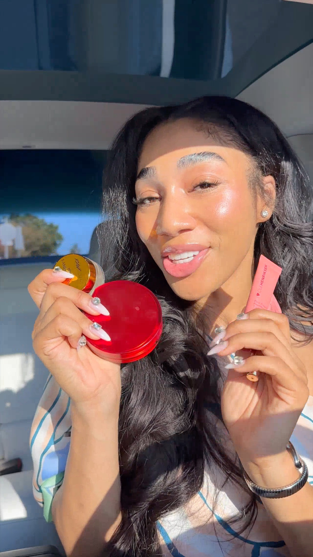 Here's How I get my No Makeup Makeup Look

RAW Essence Brow Lamination Gel
Espoir Be Velvet Cushion Foundation in #30 Toffee
Tarte Blush Tape in Pink
Ole Henriksen Pout Preserve Peptide Lip Treatment in Strawberry Sorbet  

 #LTKNYFW #LTKFindsUnder100 #LTKBeauty