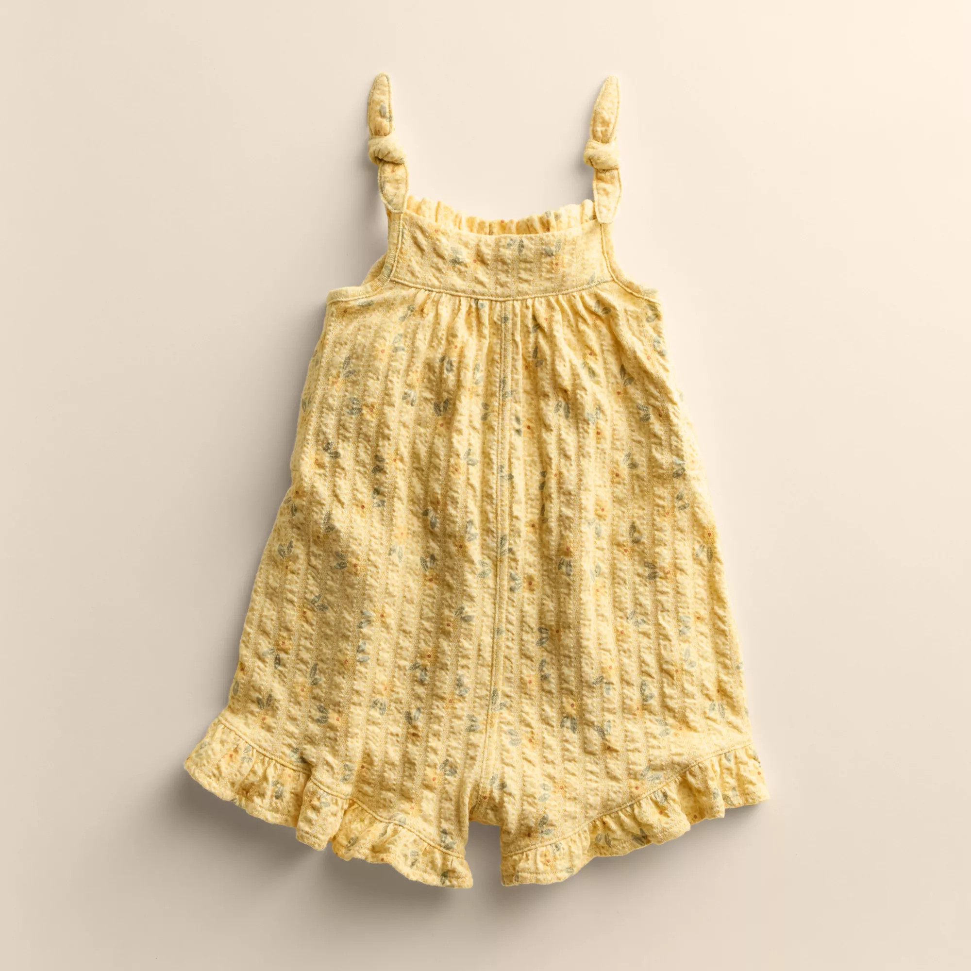 Baby & Toddler Girl Little Co. By Lauren Conrad Knit Ruffle Romper | Kohl's