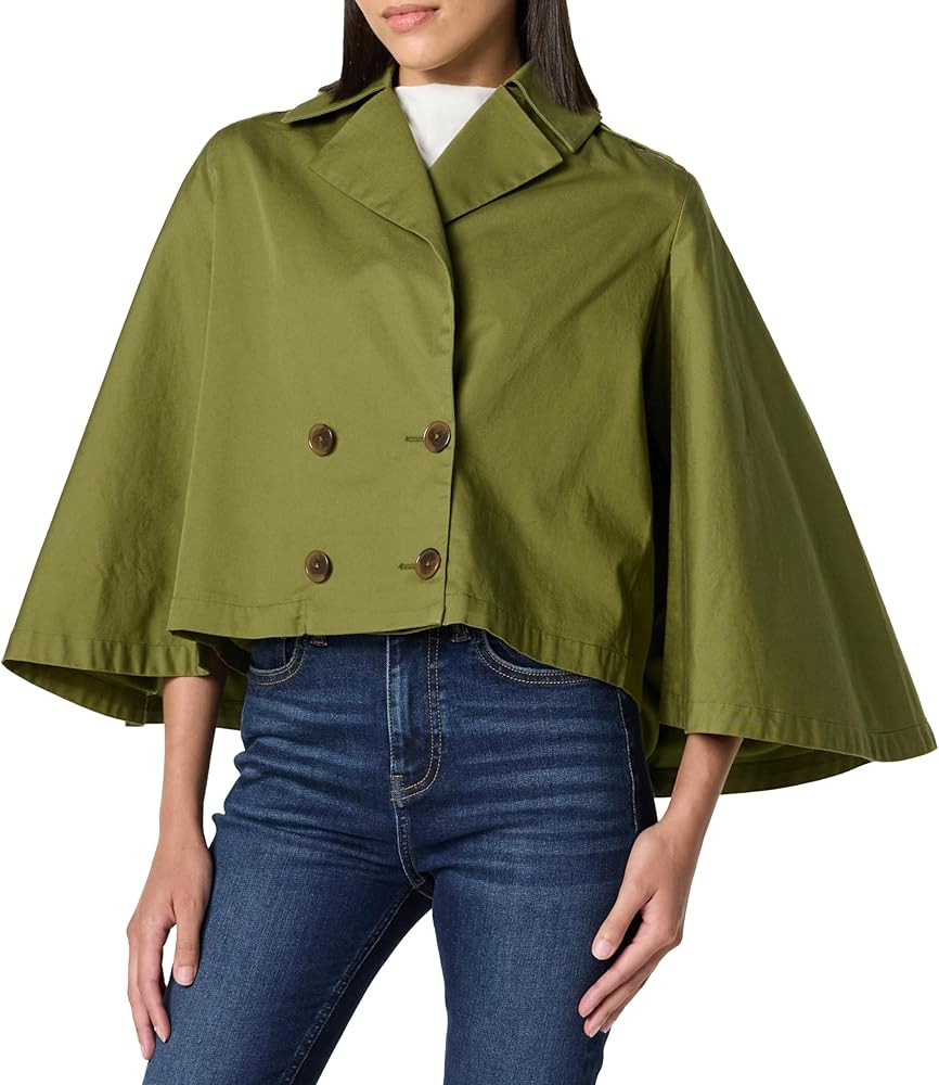 The Drop Women's Standard Hayes Cropped Trench | Amazon (US)