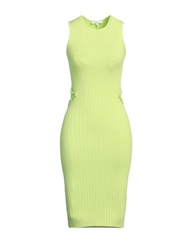 Patrizia Pepe Woman Midi dress Lime green Size 3 Viscose, Polyester | YOOX (US)