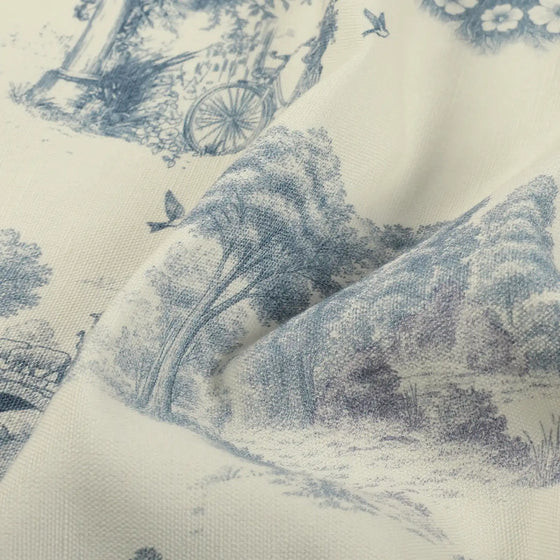 MS. MAVERICK MUSE x TWOPAGES Print Linen Cotton Drapery Pleated | TWOPAGES