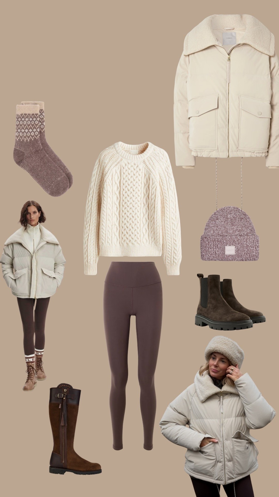 Cosy winter outfits, puffer down jacket, thermals, winter boots, suede boots, knitwear

#LTKwinter #LTKuk #LTKeurope