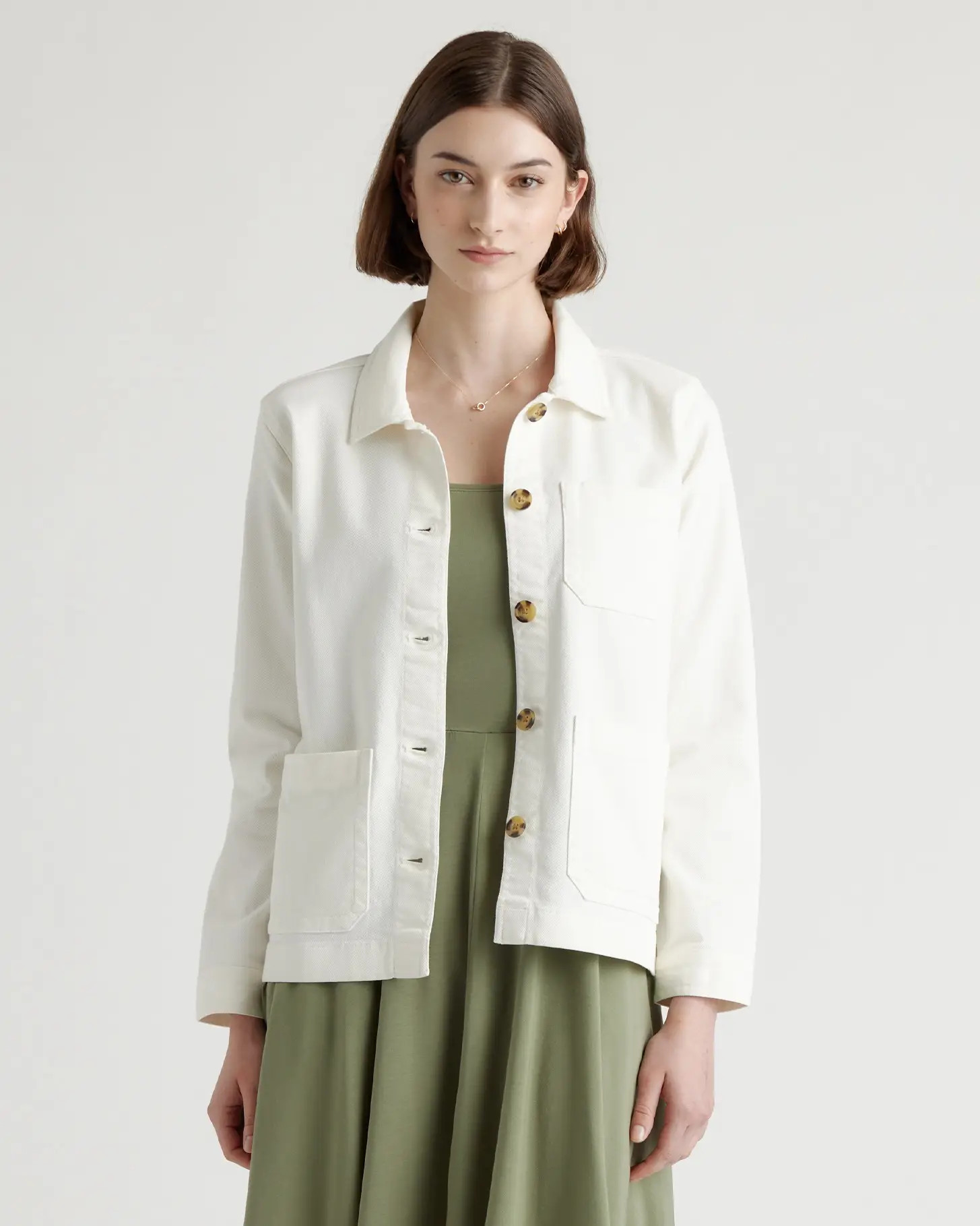 Organic Comfort Stretch Chore Jacket | Quince