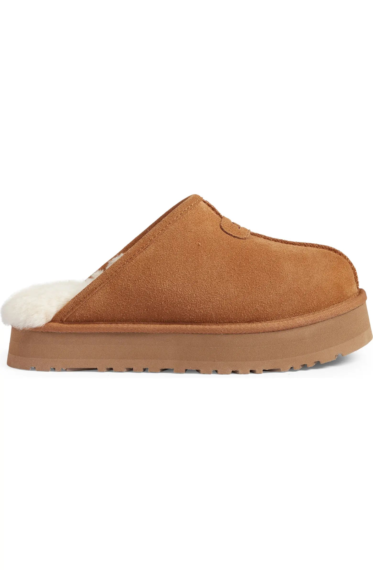 UGG® Discoquette Genuine Shearling Slide Slipper | Nordstrom | Nordstrom